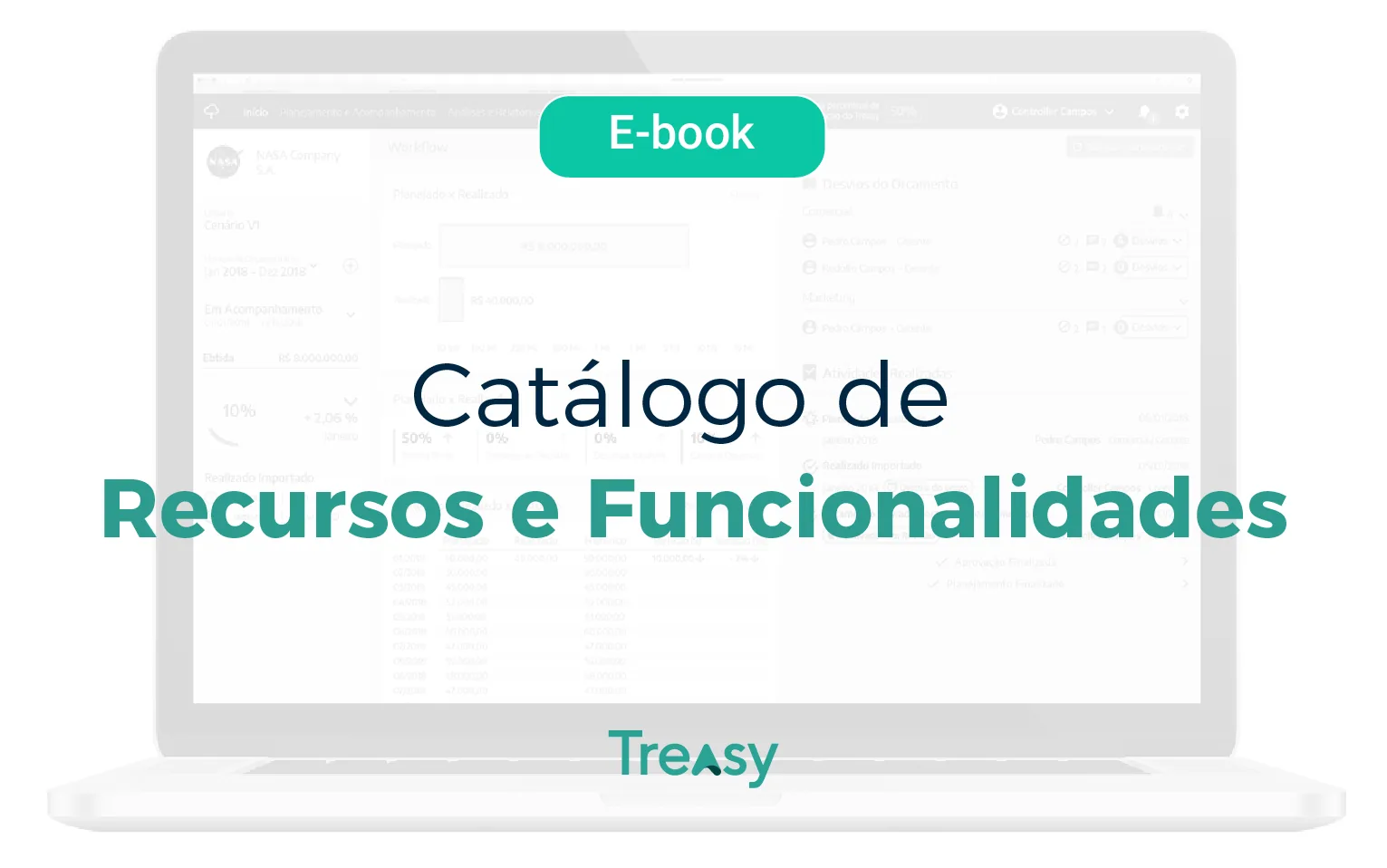 Catálogo de Recursos e Funcionalidades Treasy