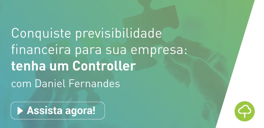 Banner verde de webinar sobre o que é previsibilidade e sua aplicação prática