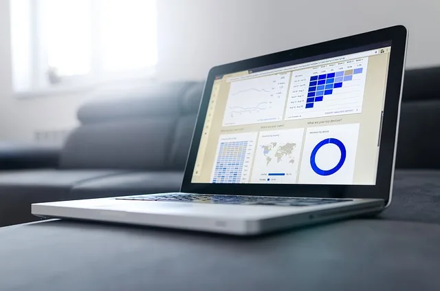 Tela computador conselho fiscal gráficos dados analíticos auditoria