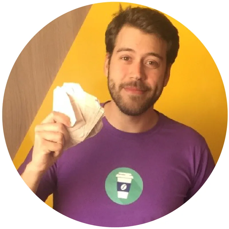 Foto de Guilherme Costantin em depoimento sobre gestão completa de reembolso corporativo