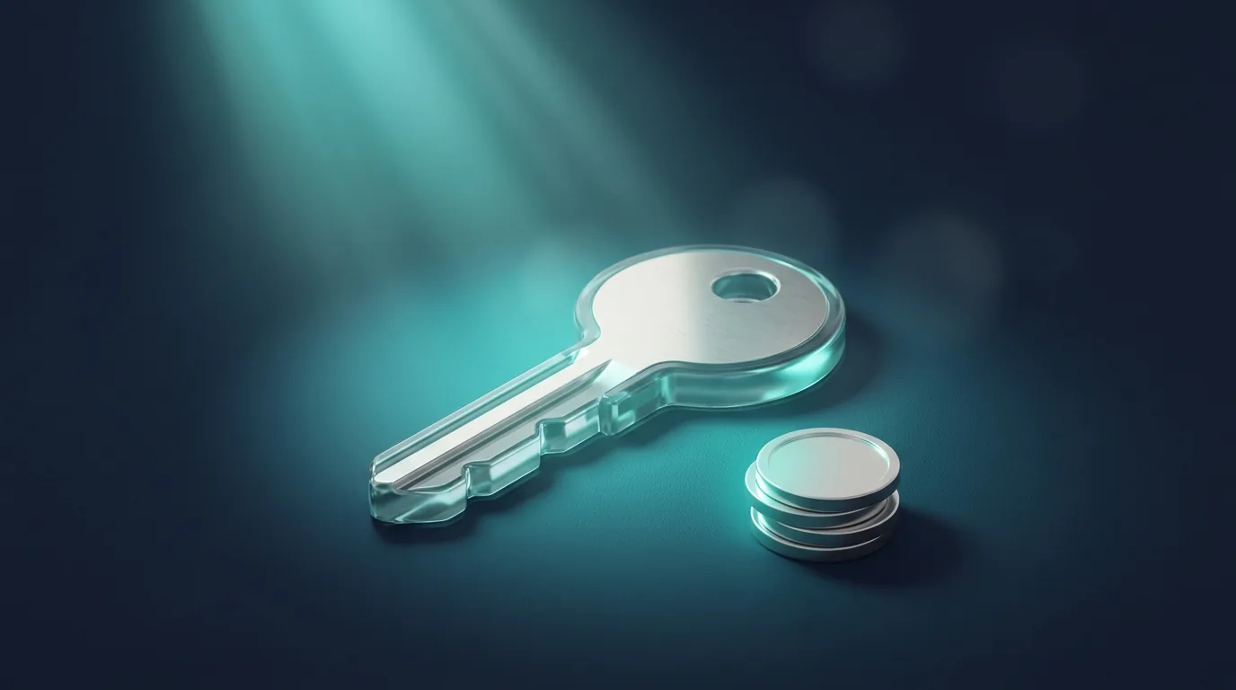 Novidades Treasy na gestão orçamentária representadas por um núcleo de luz e um gráfico de barras